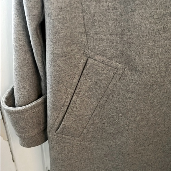 Banana Republic Gray Wool Coat - Picture 6 of 8